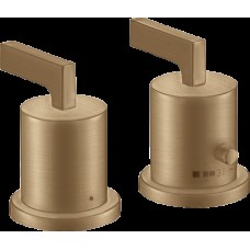 Змішувач Axor Citterio Lever термостатичний на край ванни на 2 отвори Brushed Bronze (39482140)
