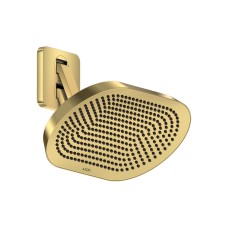 Верхній душ Axor ShowerSphere 370х220 2jet EcoSmart з регульованим кронштейном, Polished Gold Optic (39746990)