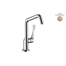 Змішувач Axor Citterio 260 для кухні з поворотним виливом, Brushed Bronze (39850140)