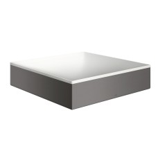 Умивальник Axor Suite 400x400 мм, Brushed Black Chrome 42003340