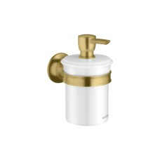 Дозатор р/мила настінний Axor Montreux, Brushed Gold Optic 42019250