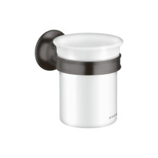 Стакан для зубних щіток Axor Montreux, Brushed Black Chrome 42134340