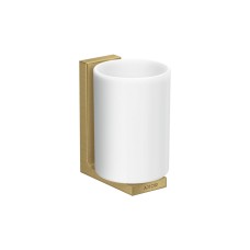 Стакан підвісний Axor Universal Rectangular, Brushed Gold Optic (42604250)