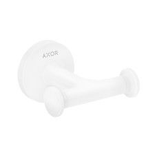 Гачок подвійний 8.3 х2.3 x 8.2 см Axor Universal Circular, Matt White (42812700)