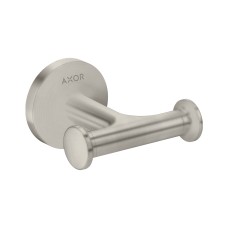 Гачок подвійний 8.3 х2.3 x 8.2 см Axor Universal Circular, Stainless Steel Optic (42812800)
