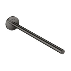 Рушникотримач AXOR 35,5 см одинарний нерухомий, Polished Black Chrome (42826330)