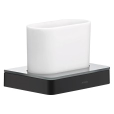 Стакан настінний Axor Universal, Matt Black 42834670