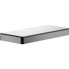 Поличка скляна Axor Universal 300 мм, Polished Black Chrome (42838330)