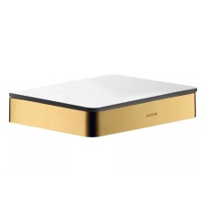 Поличка скляна Axor Universal 150 мм, Polished Gold Optic 42840990