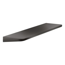 Поличка 40,0/34,0 х 11,0 см Axor Universal Circular, Brushed Black Chrome (42844340)