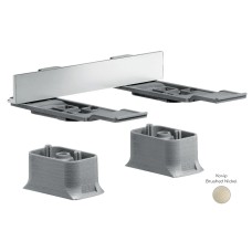 Комплект адаптерів для монтажу Axor Universal, Brushed Nickel 42870820