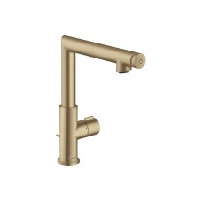 Змішувач Axor Uno 220 Select для умивальника, Brushed Bronze 45016140
