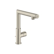 Змішувач Axor Uno 220 Select для умивальника, Brushed Nickel 45016820