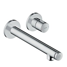 Змішувач Axor Uno Select для умивальника зі стіни: вилив 220 мм, Chrome (45113000)