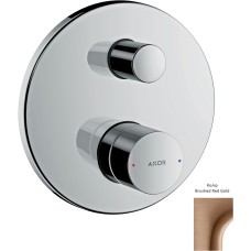Змішувач Axor Uno прихованого монтажу для ванни/душу, ручка Zero, колір Brushed Red Gold (45405310)