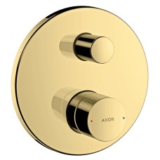 Змішувач Axor Uno прихованого монтажу ванна/душ ручка Zero, Polished Gold Optic (45405990)