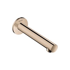 Вилив AXOR Uno на ванну виступ 193 мм, Polished Red Gold (45410300)