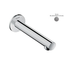Вилив AXOR Uno на ванну виступ 193 мм, Brushed Black Chrome (45410340)