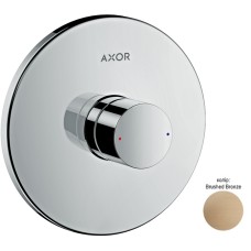 Змішувач Axor Uno прихованого монтажу для душу Zero, Brushed Bronze (45605140)