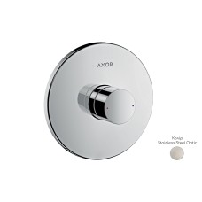 Змішувач Axor Uno прихованого монтажу для душу Zero, Stainless Steel Optic (45605800)