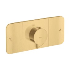 Термостат для 2-х споживачів Axor One, Brushed Gold Optic 45712250