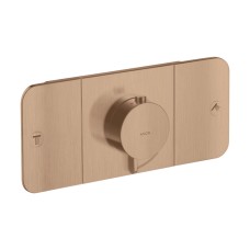 Термостат для 2-х споживачів Axor One, Brushed Red Gold 45712310