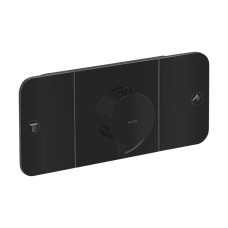 Термостат для 2-х споживачів Axor One прихованого монтажу, Matt Black (45712670)