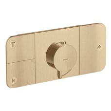 Термостат для 3-х споживачів Axor One, Brushed Bronze 45713140
