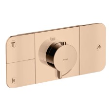 Термостат для 3-х споживачів Axor One, Polished Red Gold 45713300