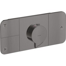 Термостат для 3-х споживачів Axor One, Brushed Black Chrome 45713340