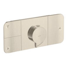 Термостат для 3-х споживачів Axor One, Brushed Nickel 45713820