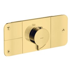 Термостат для 3-х споживачів Axor One, Polished Gold Optic 45713990