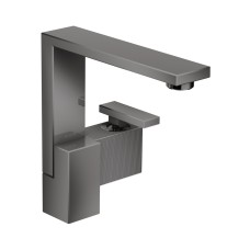 Змішувач Axor Edge 190 для умивальника з боковою ручкою Diamond Cut, Polished Black Chrome 46021330