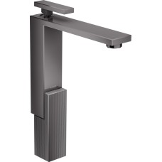 Змішувач Axor Edge 280 для умивальника Diamond Cut, Polished Black Chrome 46031330