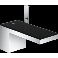 Змішувач Axor MyEdition 70 для умивальника Chrome з накладкою Black Glass 47010600