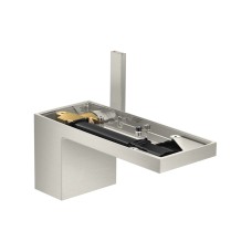 Змішувач Axor MyEdition 70 для умивальника без накладки, Stainless Steel Optic 47012800