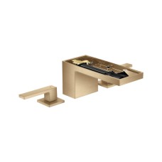 Змішувач Axor MyEdition 70 для умивальника на 3 отвори без накладки Brushed Bronze 47052140