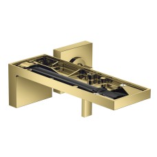 Змішувач Axor MyEdition 221 для умивальника зі стіни на 2 отвори без накладки, Polished Gold Optic 47062990