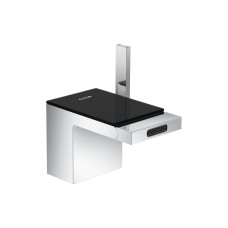 Змішувач Axor MyEdition для біде Chrome з накладкою Black Glass 47210600