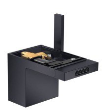 Змішувач Axor MyEdition для біде без накладки, Brushed Black Chrome 47212340