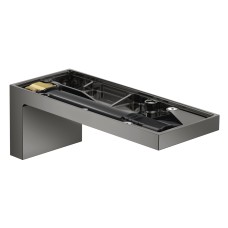 Вилив Axor MyEdition на ванну, виступ 176 мм, без накладки, Polished Black Chrome (47412330)