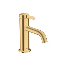 Змішувач AXOR One 70 для умивальника з донним клапаном, Brushed Gold Optic (48001250)
