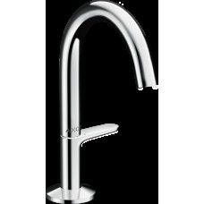 Змішувач AXOR One Select 140 для умивальника з донним клапаном push-open, Chrome (48010000)