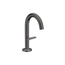 Змішувач AXOR One Select 140 для умивальника з донним клапаном push-open, Brushed Black Chrome (48010340)