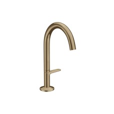 Змішувач AXOR One Select 170 для умивальника з донним клапаном push-open, Brushed Bronze (48020140)