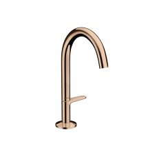 Змішувач AXOR One Select 170 для умивальника з донним клапаном push-open, Polished Red Gold (48020300)