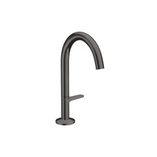 Змішувач AXOR One Select 170 для умивальника з донним клапаном push-open, Brushed Black Chrome (48020340)