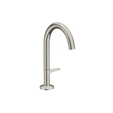 Змішувач AXOR One Select 170 для умивальника з д/к push-open Stainless Steel Optic (48020800)