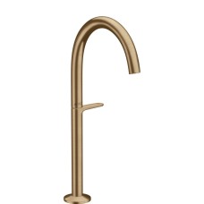 Змішувач AXOR One Select 260 для умивальника з донним клапаном push-open, Brushed Bronze  (48030140)