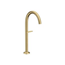 Змішувач AXOR One Select 260 для умивальника з донним клапаном push-open, Brushed Gold Optic (48030250)